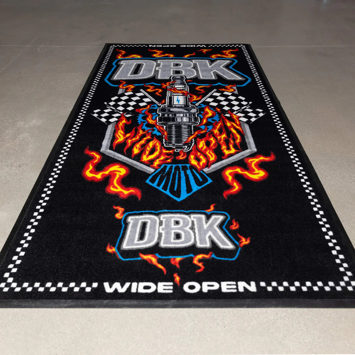 DBK | Wide Open - Bike Mat