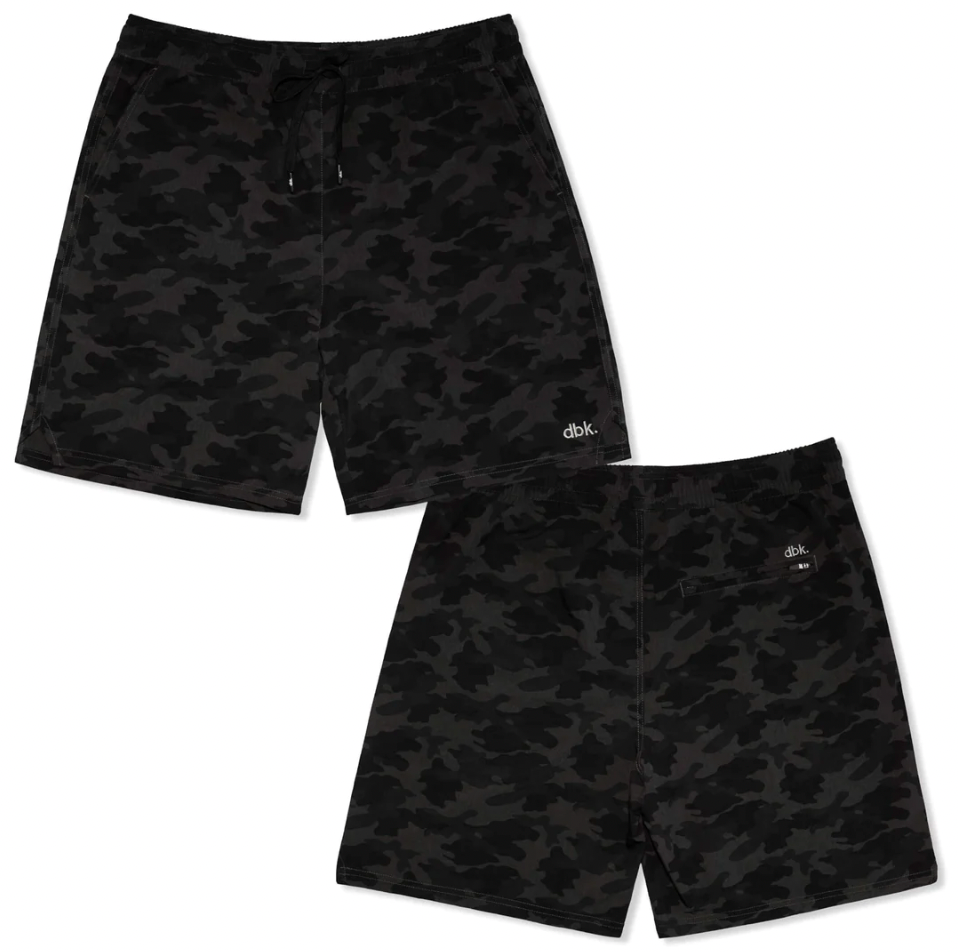 DBK TRAINER SHORTS - BLACK CAMO